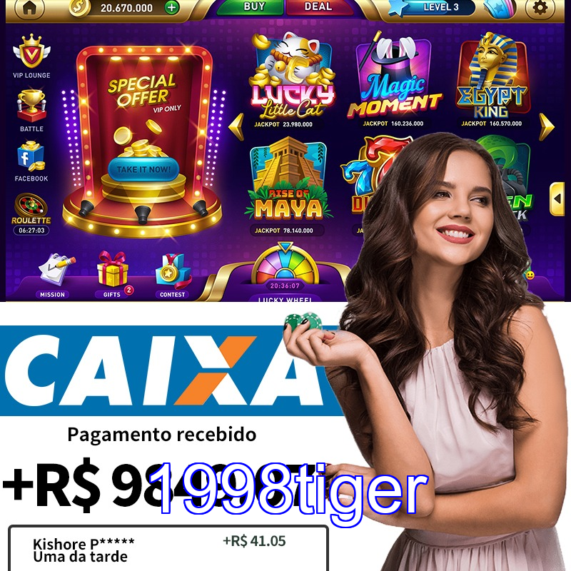 Cadastro no 1998tiger: Comece com um Bônus de Boas-vindas!
